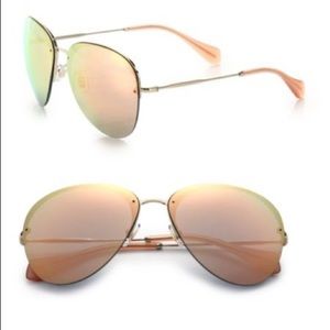 Mui Mui Teardrop 60 mm Pilot Sunglasses